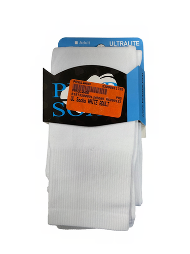 New Ul Socks White Adult 11735-prsulwhad