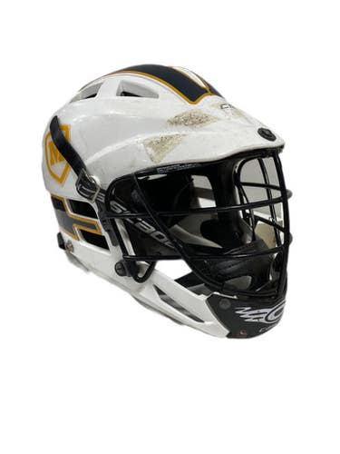 Used Cascade Cs Lacrosse Helmet White Fits All 11735-s000344198