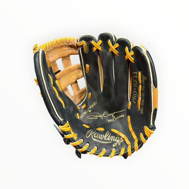 Used Rawlings Pro-rf11 Bb Sb Glove Rh Throw Black 11" 11375-s000378603