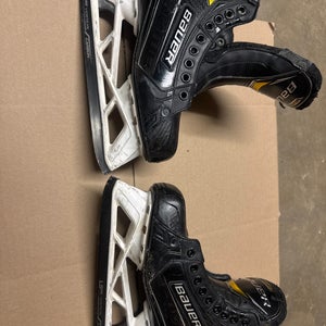2020 Bauer Supreme Ultrasonic Hockey Goalie Skates Regular Width 7.5 (Used)