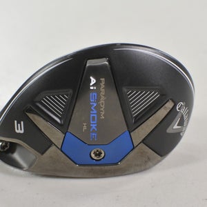 Callaway Paradym Ai Smoke HL 3-18* Hybrid Stiff Flex RH Tensei Orange # 218390