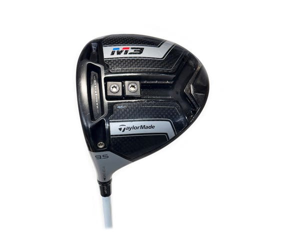 LH TaylorMade M3 9.5* Driver Graphite Atmos Tour Spec 6S Stiff Flex