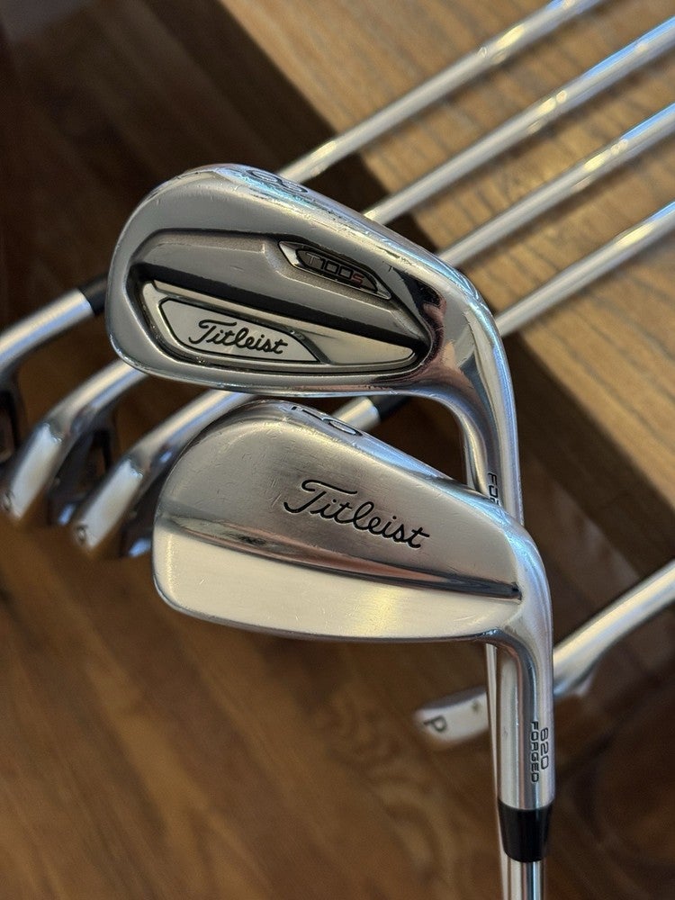 あーつー タイトリスト 620CB 5-PW DG X100 TI Titleist 620 MB 5-PW Iron Set X-Stiff Flex Right DG X100 Steel
