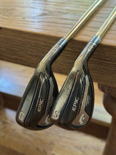 Callaway Epic Forged Star E19* Wedge Set (49°, 55°) ATTAS Speed 50 A (senior)