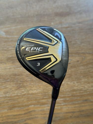 Callaway GBB Epic Star 3-wood (15°) Grand Bassara GB49 Lite shaft (senior)