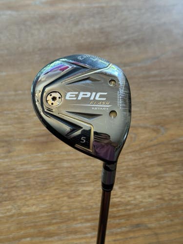 Callaway Epic Flash Star 5-wood  ATTAS Speed 40A shaft (senior)