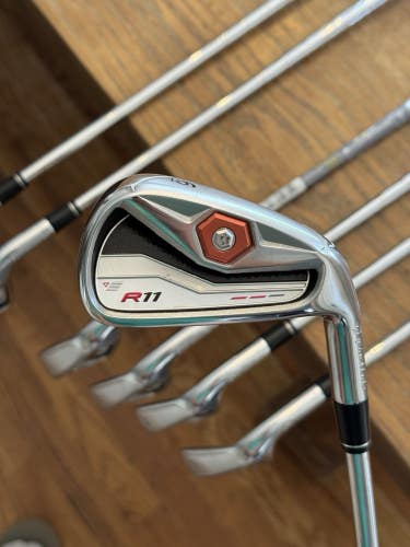 Taylormade R11 Iron Set (4-PW)  KBS 90S shafts (stiff)