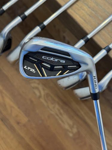 Cobra King LTDx Iron Set -1” (5-GW) KBS Tour 90 R shafts (regular)
