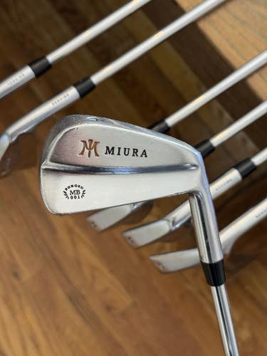 Miura MB 001 Forged Iron Set (4-PW)  KBS TOUR S shafts (stiff)