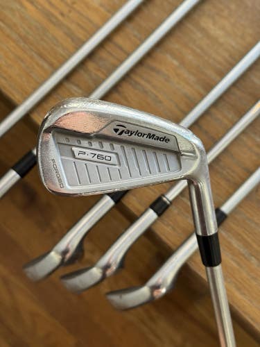 Taylormade P760 Iron Set (5-PW)  KBS Tour C-Taper Lite 115X shafts (xtra stiff)