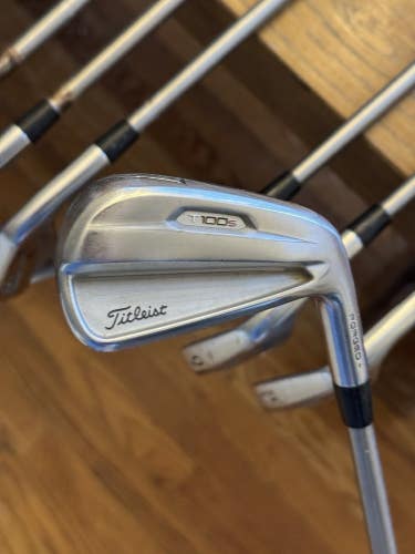 Titleist T100S Iron Set (4-PW) ACCRA iSeries 125i shafts (xtra stiff)
