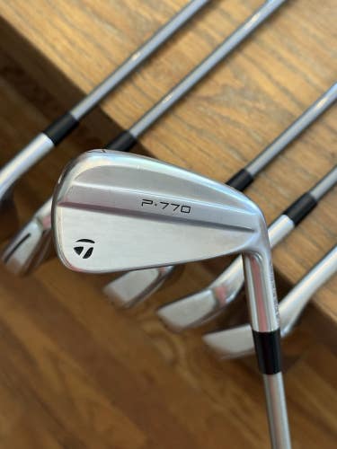 Taylormade P770 ‘25 Forged Iron Set -1” (5-PW) Steelfiber i70 A shafts (senior)