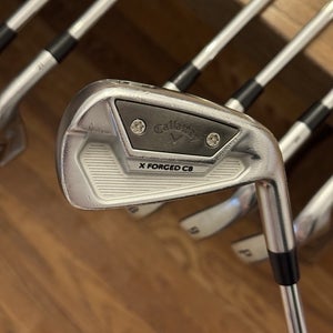 Callaway X-Forged CB ‘21 Iron Set (4-PW)  KBS $-Taper 120