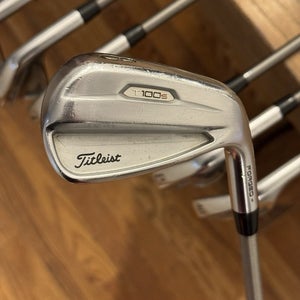 Titleist T100S Iron Set (5-GW)  Steelfiber i95 S shafts (stiff)