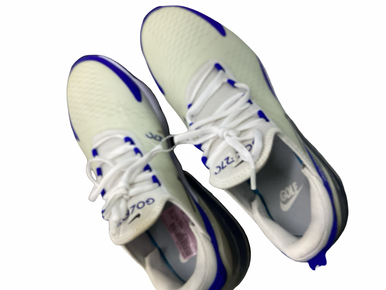 Used Nike Golf 27c Mens Golf Shoes Royal Blue And White Senior 9.5 11613-s000184386