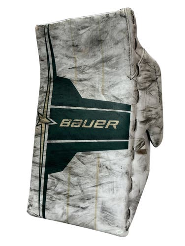Riley Mercer Bauer Flylite Wild Goalie Blocker Pro Stock (Used) 6057