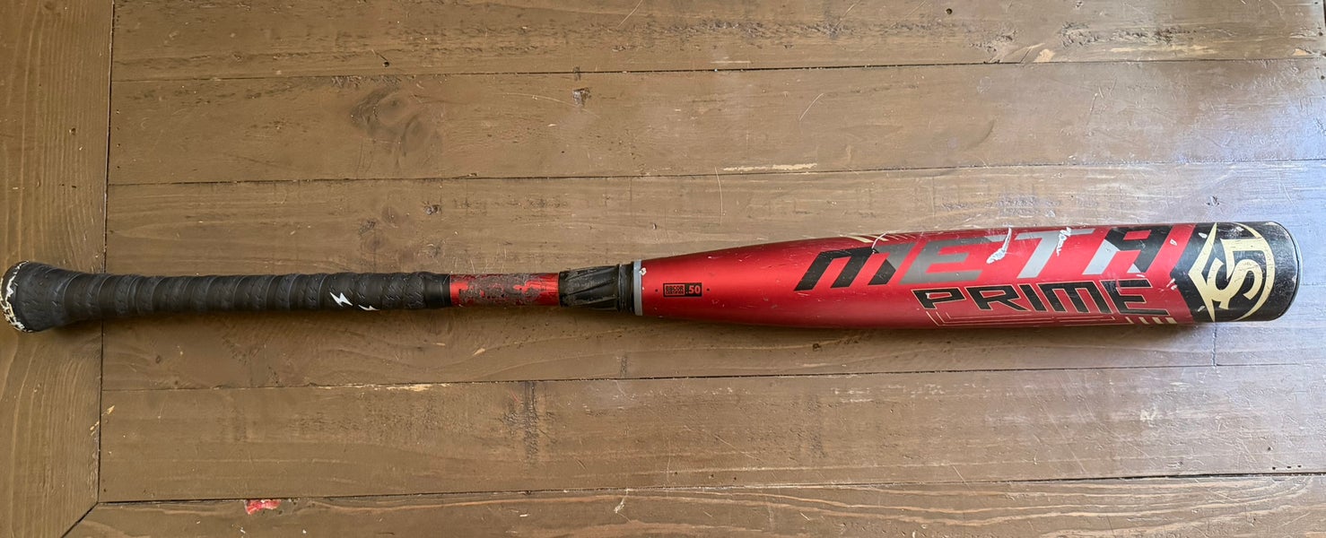 2019 Louisville Slugger Meta Prime Composite BBCOR Certified Bat (-3) 30 oz 33" (Used)