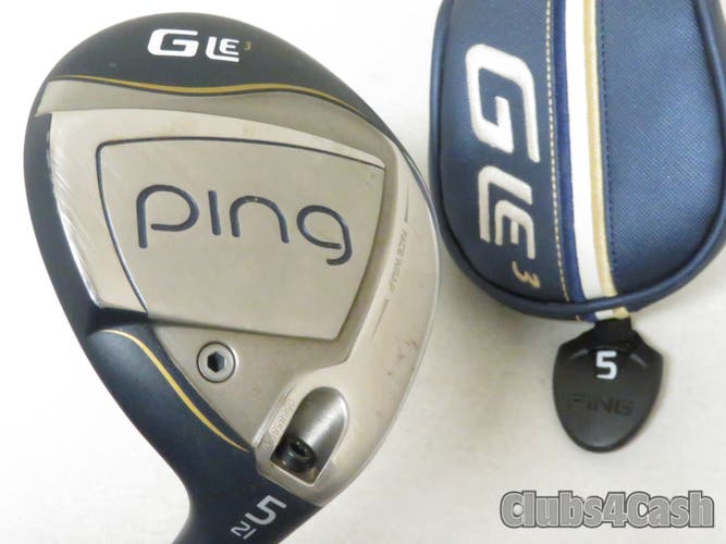 PING Womens G Le3 Fairway 21 5 Wood ULT 240 LITE Flex +Cover .. LADIES