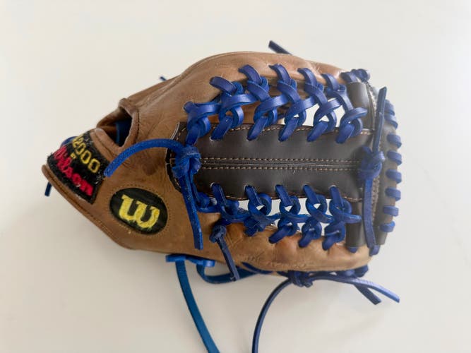 1990's Vintage Re-conditioned WILSON A2000-SA Baseball Glove Japan AGT Powersnap RHT 11.5" (Used)