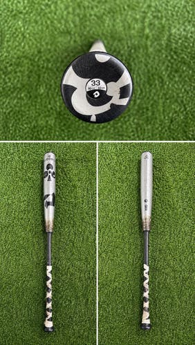 2022 DeMarini The Goods Hybrid BBCOR Certified Bat (-3) 30 oz 33" (Used)