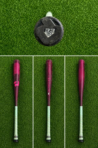 2024 DeMarini Voodoo One Pink BBCOR Certified Bat (-3) 30 oz 33" (Used)
