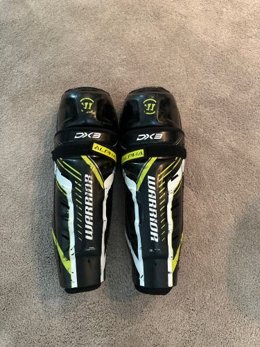 Junior Warrior Alpha DX3 13" Shin Pads (Used)