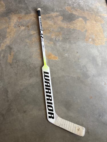 Intermediate Warrior Ritual CR2 Regular Goalie Stick 23.5" Paddle (Used)