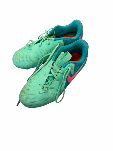 Used Nike Soccer Cleats Teal Junior 01 11682-s000134374
