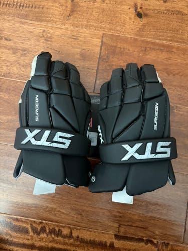STX Surgeon LTZ Lacrosse Gloves (New)