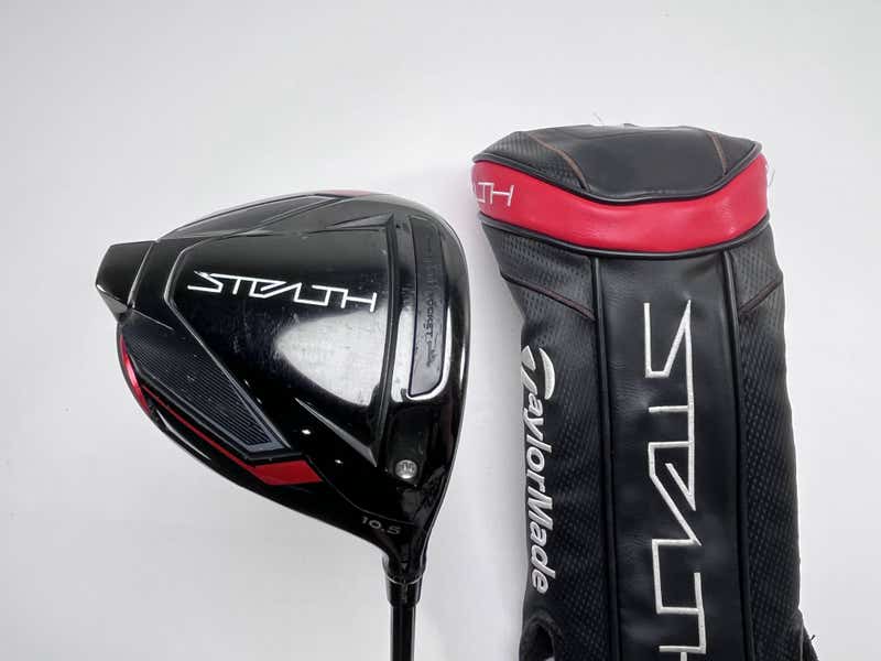 TaylorMade Stealth Driver 10.5* HZRDUS RDX Smoke Red 5.5 60g