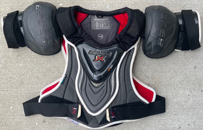 Large Senior Bauer Vapor 1X Shoulder Pads Pro Stock (Used)