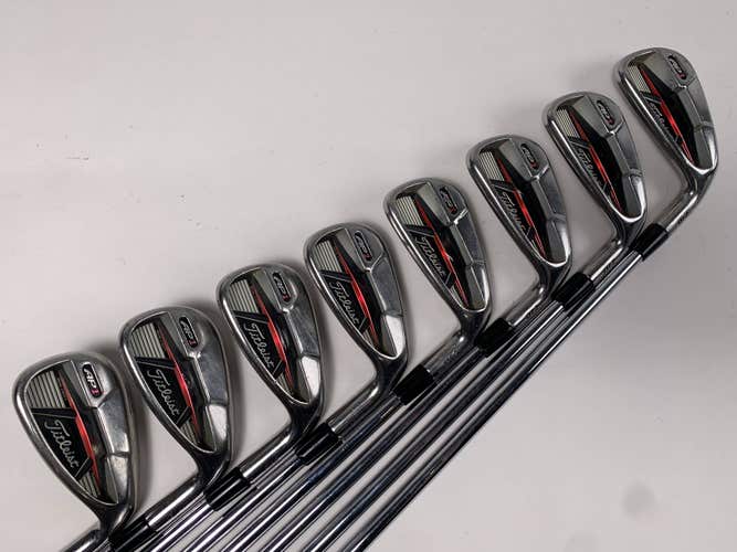 Titleist 710 AP1 Iron Set 4-PW+GW NS Pro 105T Stiff Steel Mens RH