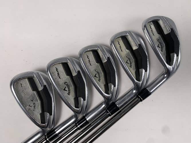 Callaway Apex Iron Set 6-PW UST Mamiya Recoil 660 F3 Regular RH +1/2''