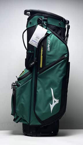 Mizuno BR-D4 Stand Bag Green 6-Way Divide Dual Strap Golf Bag NEW