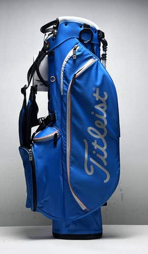 Titleist Players 4 Carry Bag Light Blue 4-Way Divide Dual Strap Golf Bag NEW