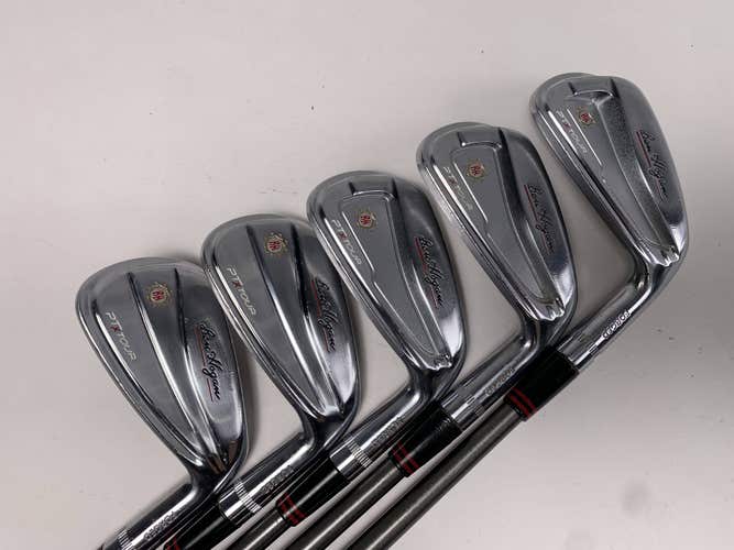 Ben Hogan PTx Tour Iron Set 6-PW AeroTech Steelfiber fc115cw Stiff RH