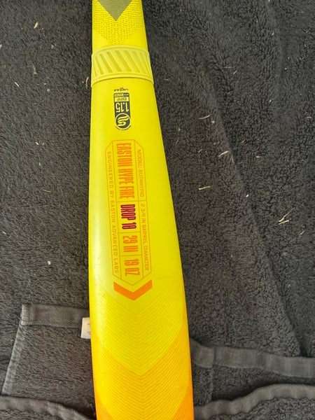 2024 Easton Hype Fire Composite USSSA Certified Bat (-10) 19 oz 29" (Used)