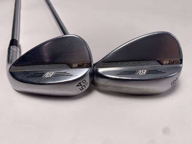 Titleist Vokey SM9 Tour Chrome Wedge Set 54* 12 | 58* 8 Wedge Steel Mens RH
