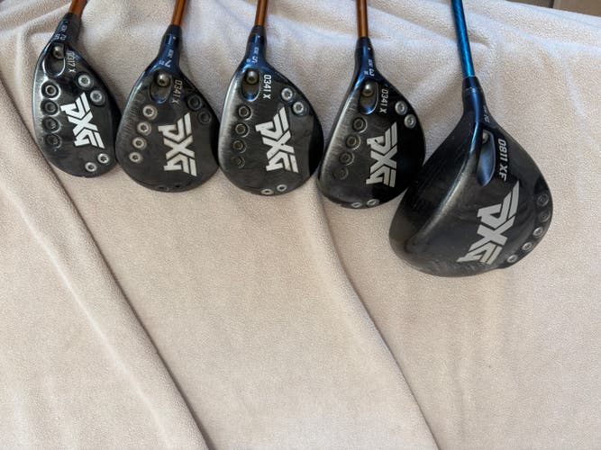 Men's PXG Right Handed Clubs (Full Set) Regular Flex 5 Pieces (Used)