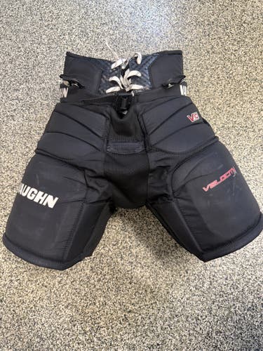 Junior  M/L Vaughn Velocity V10 Hockey Goalie Pants (Used)