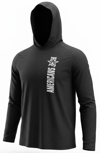 Allen Americans Pro Return Onyx Loogaroo Hoodie (New) 8040