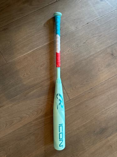 2026 Rawlings Icon Composite USSSA Certified Bat (-5) 25 oz 30" (Used)