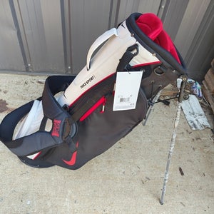 Nike Sport Lite Golf Bag Black | Red New with Tags