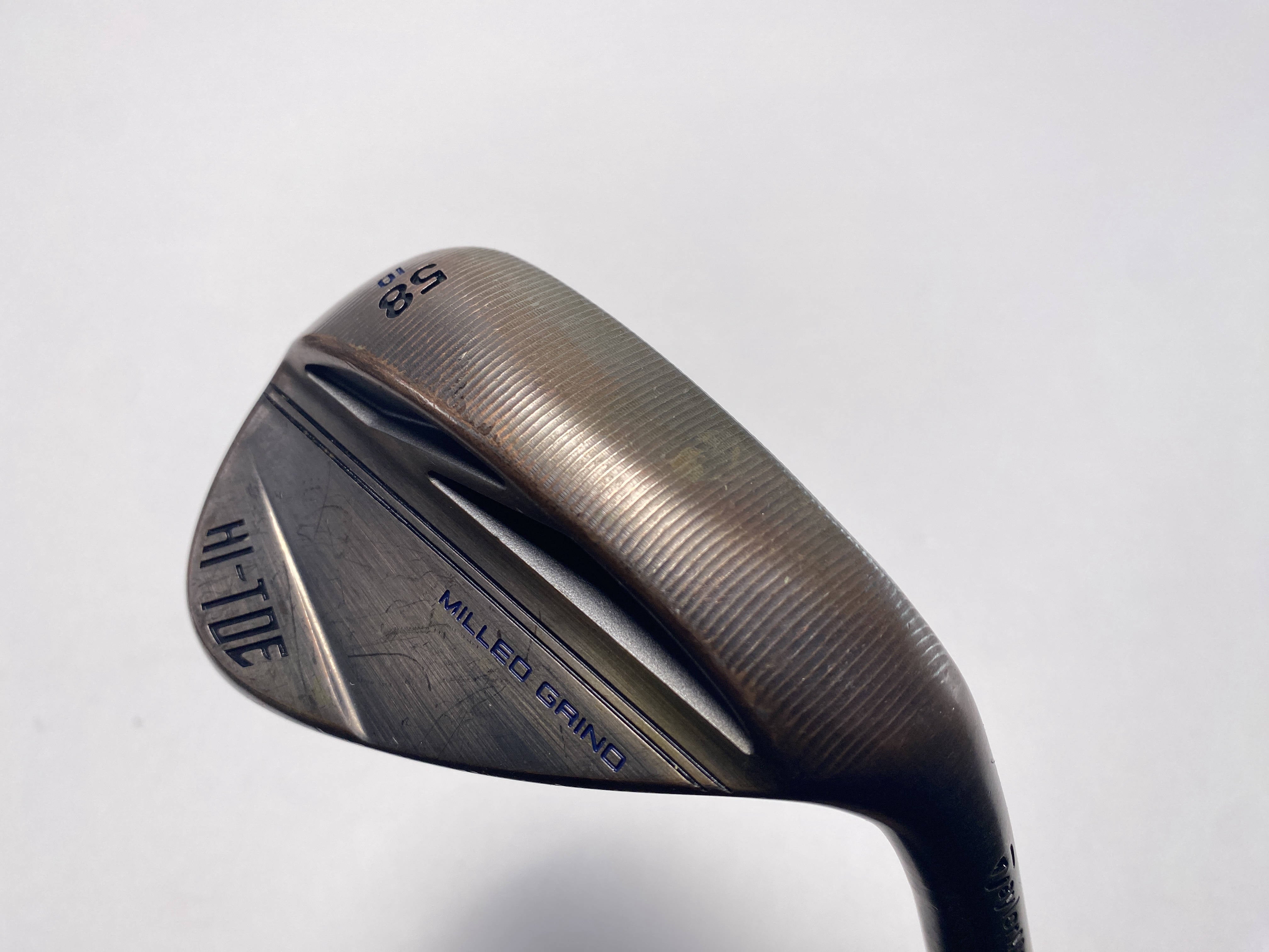 TaylorMade Milled Grind Hi-Toe Raw 58*-07 Wedge RH KBS Hi-Rev 2.0 