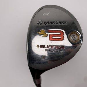 TaylorMade Burner Rescue 2008 3 Hybrid 19* REAX 60g Regular Graphite Mens LH
