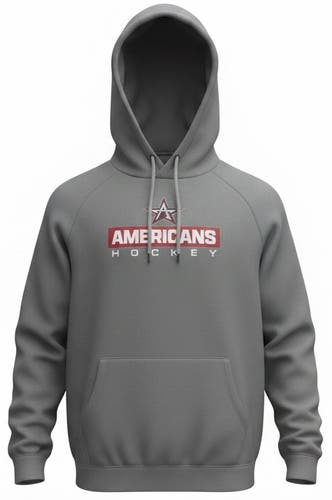 Allen Americans Pro Return Charcoal Loogaroo Hoodie (New) 8041
