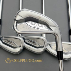 New- 2026 Callaway Quantum Max Iron Set 5-AW / KBS Steel, Regular (460)