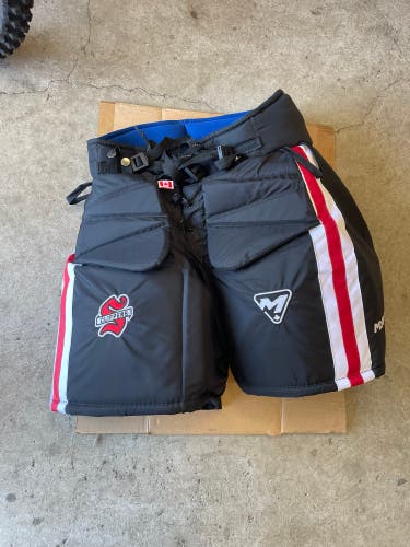 Senior Small Mckenney Pro Hockey Goalie Pants (Used)
