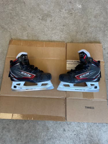 2019 CCM JetSpeed FT460 Hockey Goalie Skates Regular Width 6 (Used)