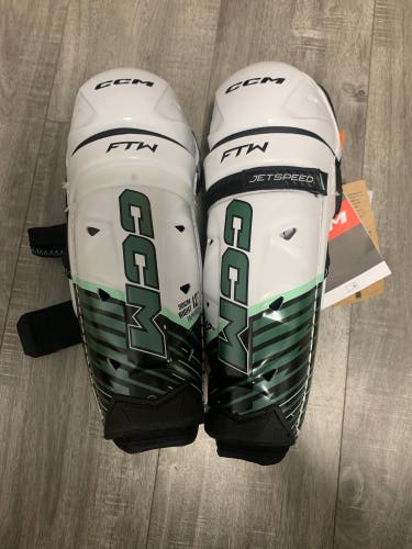 Senior CCM JetSpeed FTW 12" Shin Pads (New)